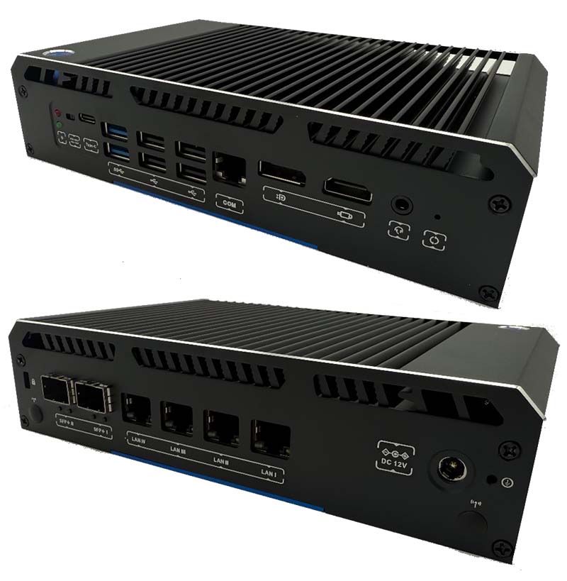 MPC-6LAN-N150 MiniPC (Intel N150, 6x LAN, SFP, NVMe/5G support) [<b>FANLESS</b>]