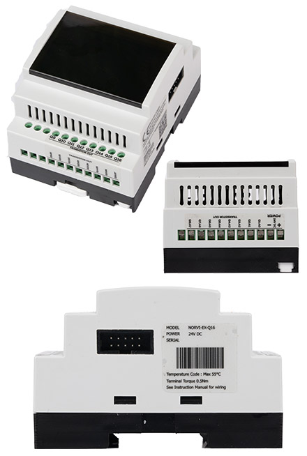 NORVI-EX-<b>Q16</b>� (16 x Open Collector Transistor Outputs)